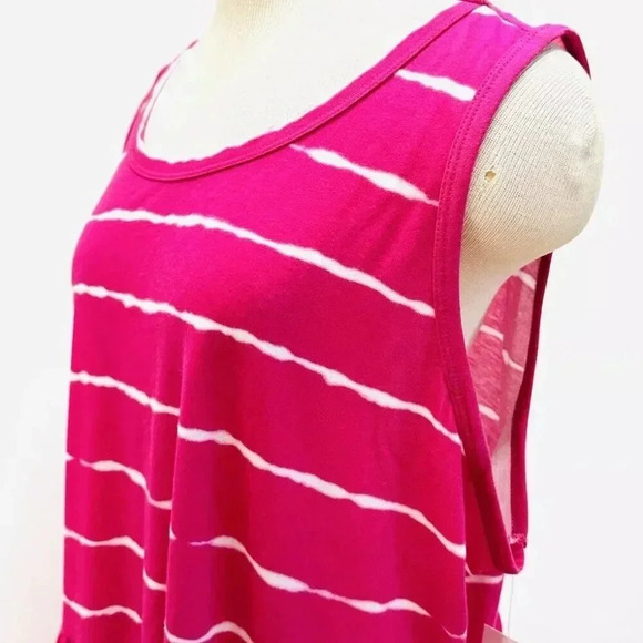 NWT CROFT & BARROW Women Sleeveless Pullover Plaid Elastic Waist Dress Size 2X - Picture 4 of 13